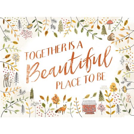 Woodland Whimsy II Poster Print by Laura Marshall