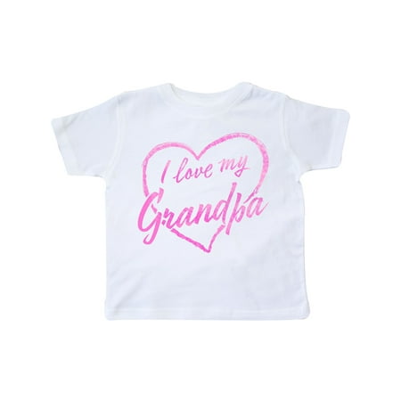 Inktastic I Love My Grandpa in Pink Chalk Heart Gift Toddler Boy or Toddler Girl T-Shirt
Inktastic I Love My Grandpa in Pink Chalk Heart Gift Toddler Boy or Toddler Girl T-Shirt