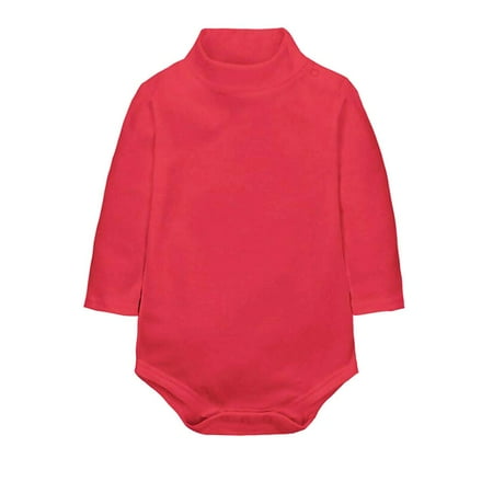 CuteOn Baby Boys Girls Solid Color Basic Turtleneck Cotton Bodysuit Jumpsuit Red 12 Months
CuteOn Baby Boys Girls Solid Color Basic Turtleneck Cotton Bodysuit Jumpsuit Red 12 Months