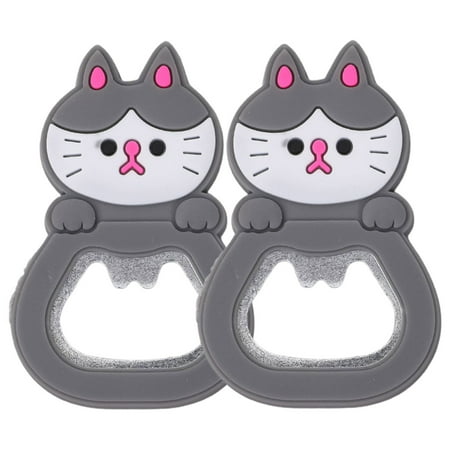 Hadanceo 2Pcs Bottle Opener Cartoon Animal Creative Shape One-key Open Plastic Cute Cat Can Opener with Fridge Magnet Decor Party Accessories
Hadanceo 2Pcs Bottle Opener Cartoon Animal Creative Shape One-key Open Plastic Cute Cat Can Opener with Fridge Magnet Decor Party Accessories