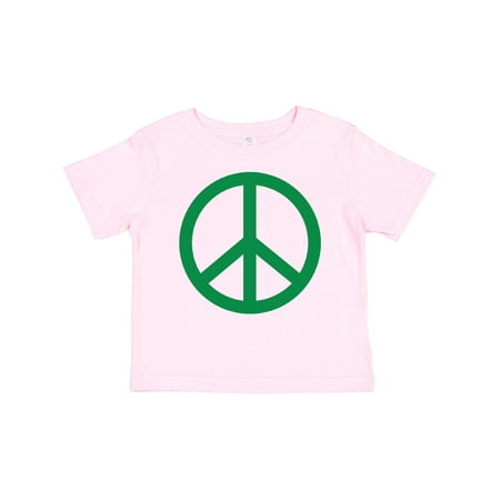 Inktastic Green Symbol Peace Sign Gift Baby Boy or Baby Girl T-Shirt