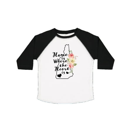 Inktastic New Hampshire Home is Where the Heart is with Watercolor Gift Toddler Boy or Toddler Girl T-Shirt 
Inktastic New Hampshire Home is Where the Heart is with Watercolor Gift Toddler Boy or Toddler Girl T-Shirt