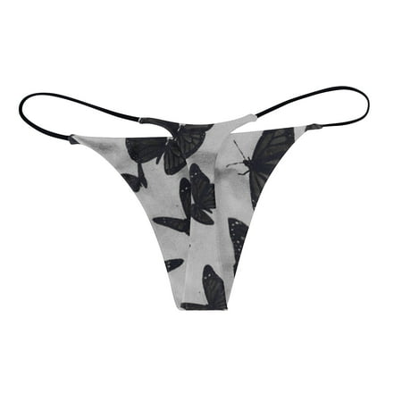 Strungten Women Summer Casual Thong Low Waist Bikini Printed Panties Underpants
Strungten Women Summer Casual Thong Low Waist Bikini Printed Panties Underpants