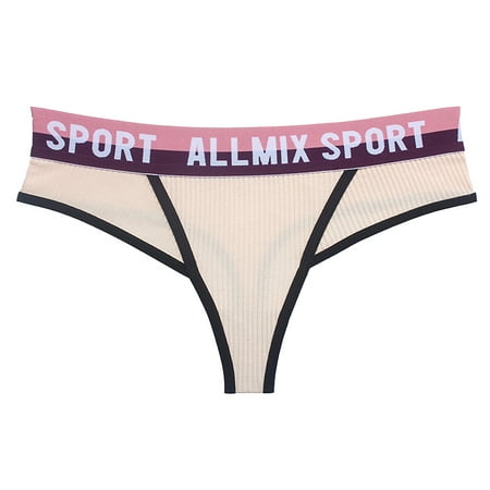 AnuirheiH Women Sexy Panties Sports Striped Low Waist Seamless Minimalist Thong M-XL 4-6$ off 2nd
AnuirheiH Women Sexy Panties Sports Striped Low Waist Seamless Minimalist Thong M-XL 4-6$ off 2nd