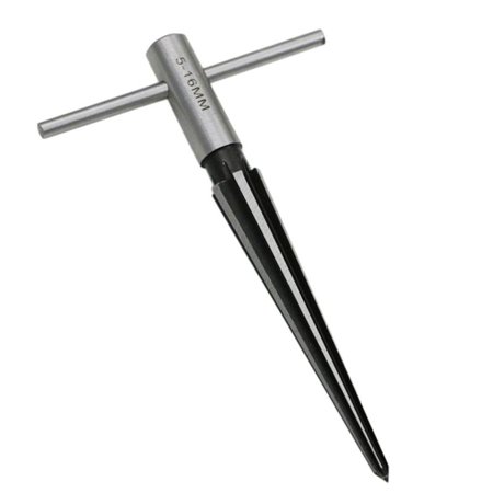 T Handle Taper Reamer Hand Held Tapered Hole Reaming Tool The Reamer Creates Precisely Sized Holes Up to 16mm In Diameter In Metal
T Handle Taper Reamer Hand Held Tapered Hole Reaming Tool The Reamer Creates Precisely Sized Holes Up to 16mm In Diameter In Metal