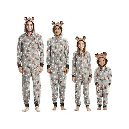 Huakaishijie Matching Family Christmas Pajamas Sets Elk Antler Hooded Romper PJ s Jumpsuit
Huakaishijie Matching Family Christmas Pajamas Sets Elk Antler Hooded Romper PJ s Jumpsuit