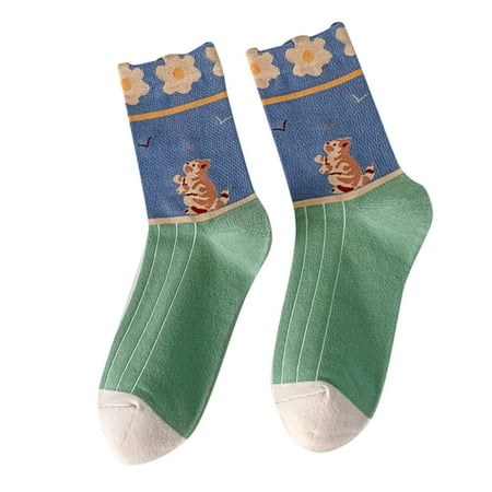3 Pairs Socks for Women Women Printing Lace Socks Autumn And Winter Cute Bubble Mouth Cotton High Socks Womens Socks
3 Pairs Socks for Women Women Printing Lace Socks Autumn And Winter Cute Bubble Mouth Cotton High Socks Womens Socks