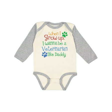 Inktastic Future Veterinarian Like Daddy Gift Baby Boy or Baby Girl Long Sleeve Bodysuit
Inktastic Future Veterinarian Like Daddy Gift Baby Boy or Baby Girl Long Sleeve Bodysuit