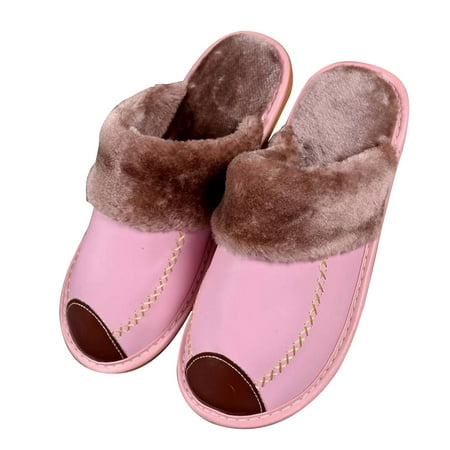 The Alpha Slippers Plush Lining PU Leather Upper Unisex Men Women Warm Slippers New
The Alpha Slippers Plush Lining PU Leather Upper Unisex Men Women Warm Slippers New