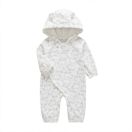 Baby Girls Boys Thicken Jumpsuit Hooded Long Sleeves Print Soft Warm Rompers for Autumn Thicken Hooded Long Sleeves Print Soft Warm Accessories Comfortable Cute Baby Boys Baby Girls Spring B-bear
Baby Girls Boys Thicken Jumpsuit Hooded Long Sleeves Print Soft Warm Rompers for Autumn Thicken Hooded Long Sleeves Print Soft Warm Accessories Comfortable Cute Baby Boys Baby Girls Spring B-bear