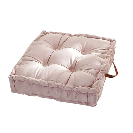 Square Thick Floor Cushion With Handles Square Floor Pillow Seat Sofa Tatami Mat