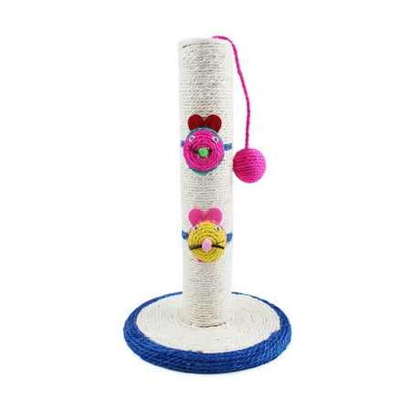 HEMOTON Sisal Mouse Head Style Cat Scratch Post Column Pet Scratcher with Holding Pad
HEMOTON Sisal Mouse Head Style Cat Scratch Post Column Pet Scratcher with Holding Pad