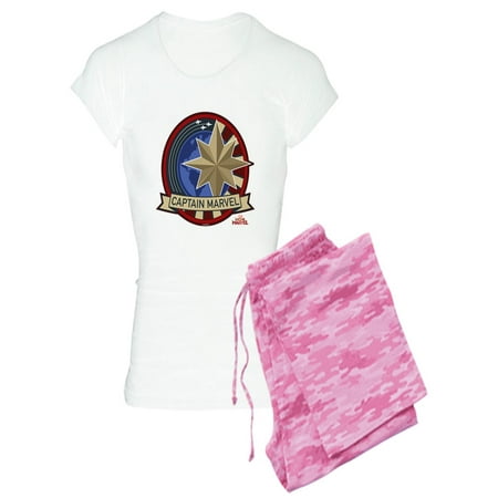 CafePress - Captain Marvel Pajamas - Women s Light Pajamas