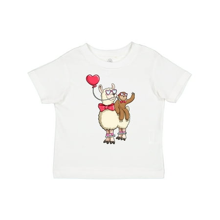 Inktastic Valentine Pals Fun Sloth and Llama with Heart Balloon Gift Toddler Boy or Toddler Girl T-Shirt
Inktastic Valentine Pals Fun Sloth and Llama with Heart Balloon Gift Toddler Boy or Toddler Girl T-Shirt