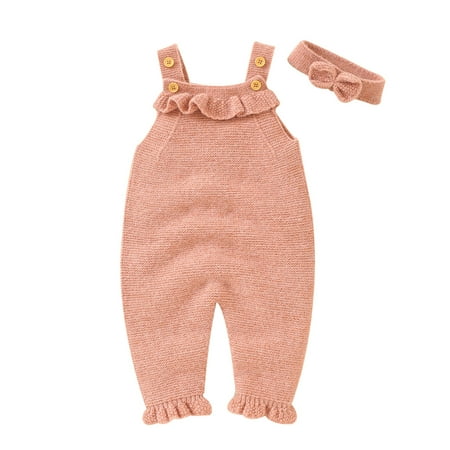 ZMHEGW Baby Solid Knitted Romper Cotton Sleeveless Boy Girl Ruffled Sweater Clothes Baby Jumpsuit With Headband Outfits Set Casual Fashion Clothing
ZMHEGW Baby Solid Knitted Romper Cotton Sleeveless Boy Girl Ruffled Sweater Clothes Baby Jumpsuit With Headband Outfits Set Casual Fashion Clothing