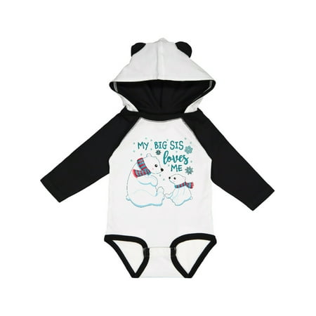 Inktastic My Big Sis Loves Me- Cute Polar Bears Gift Baby Boy or Baby Girl Long Sleeve Bodysuit
Inktastic My Big Sis Loves Me- Cute Polar Bears Gift Baby Boy or Baby Girl Long Sleeve Bodysuit