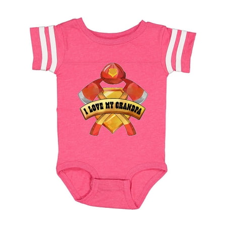 Inktastic I Love My Grandpa- Firefighter Axes Badge Helmet Gift Baby Boy or Baby Girl Bodysuit
Inktastic I Love My Grandpa- Firefighter Axes Badge Helmet Gift Baby Boy or Baby Girl Bodysuit