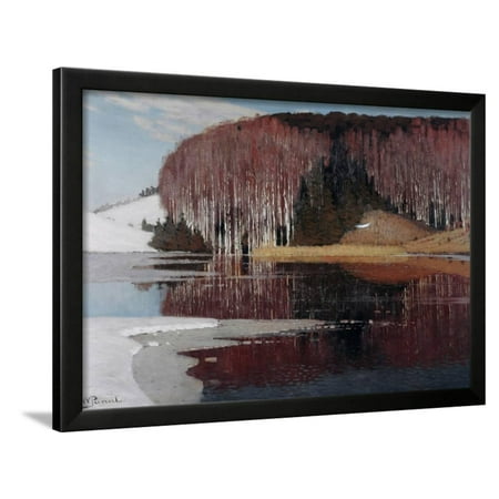 Spring Waters (Maestos), 1910 Framed Print Wall Art By Vilhelms Purvitis
