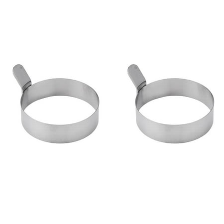 Yongwei egg ring 2pcs Stainless Steel Egg Rings for Cooking Frying Eggs Pancake - Small Size
Yongwei egg ring 2pcs Stainless Steel Egg Rings for Cooking Frying Eggs Pancake - Small Size