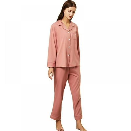 Pajamas for Women Lounge Cotton Sleepwear Comfy Soft Long Button Down Pjs Set Pajamas Set
Pajamas for Women Lounge Cotton Sleepwear Comfy Soft Long Button Down Pjs Set Pajamas Set