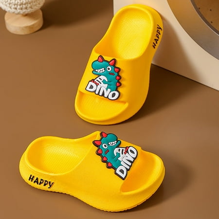 Cathalem Kids Spa Slippers for Girls Children Slippers Summer Cute Cartoon Boy Baby Bathroom Sandals Outdoor House Kid Yellow 7 Years 
Cathalem Kids Spa Slippers for Girls Children Slippers Summer Cute Cartoon Boy Baby Bathroom Sandals Outdoor House Kid Yellow 7 Years