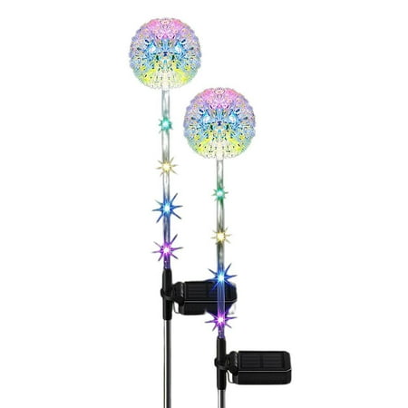 2 Pcs Solar Lights Outdoor Solar Dandelion Garden Lights Decorative Waterproof Solar Light for Garden Patio Yard Landscape Decor
2 Pcs Solar Lights Outdoor Solar Dandelion Garden Lights Decorative Waterproof Solar Light for Garden Patio Yard Landscape Decor