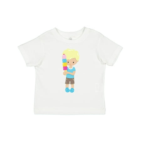 Inktastic Boy with Ice Cream Blond Hair Ice Cream Cone Boys Toddler T-Shirt
Inktastic Boy with Ice Cream Blond Hair Ice Cream Cone Boys Toddler T-Shirt