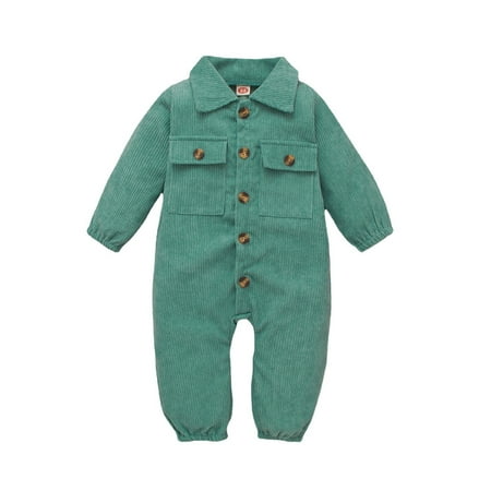 TAIAOJING Baby Romper Jumpsuit Unisex Solid Ribbed Autumn Long Sleeve Jumpsuit Clothes Outfit 0-6 Months
TAIAOJING Baby Romper Jumpsuit Unisex Solid Ribbed Autumn Long Sleeve Jumpsuit Clothes Outfit 0-6 Months