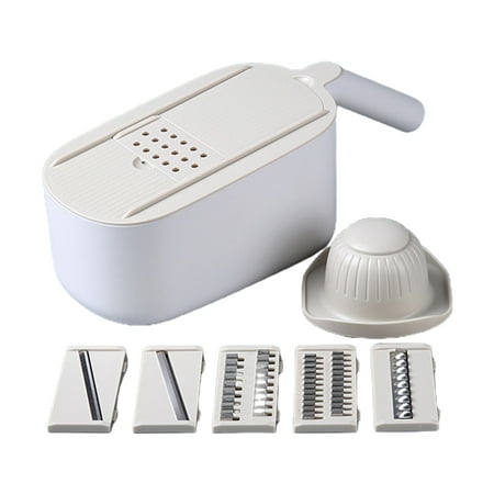 YEUHTLL Vegetable Carrot Slicer Shredder Kitchen Cheese with Storage Comfortable Container Handle Sharp Blade Efficiency Gift
YEUHTLL Vegetable Carrot Slicer Shredder Kitchen Cheese with Storage Comfortable Container Handle Sharp Blade Efficiency Gift