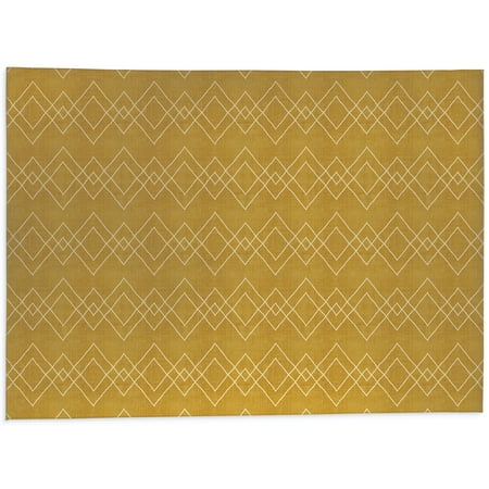 Nudo Gold Kitchen Mat by Kavka Designs