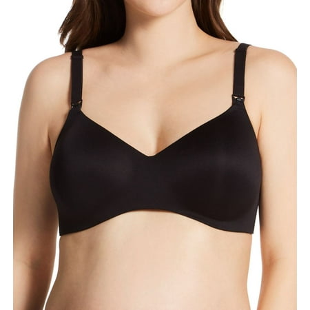Playtex Nursing Pure Comfort® Wirefree Bra Black 2XL Women s