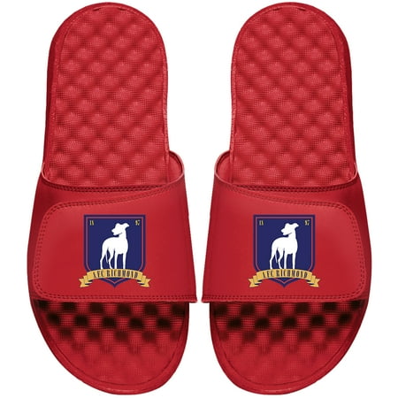 Men s ISlide Red Ted Lasso Primary Logo Slide Sandals