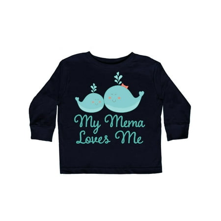 Inktastic Mema Loves Me Grandchild Whale Gift Toddler Boy or Toddler Girl Long Sleeve T-Shirt
Inktastic Mema Loves Me Grandchild Whale Gift Toddler Boy or Toddler Girl Long Sleeve T-Shirt