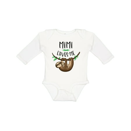 Inktastic Mimi Loves Me Cute Sloth and Baby Gift Baby Boy or Baby Girl Long Sleeve Bodysuit
Inktastic Mimi Loves Me Cute Sloth and Baby Gift Baby Boy or Baby Girl Long Sleeve Bodysuit
