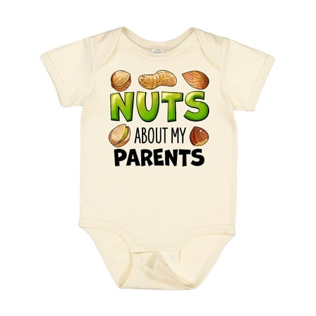 Inktastic Nuts About My Parents Peanut Almond Pistachio Gift Baby Boy or Baby Girl Bodysuit
Inktastic Nuts About My Parents Peanut Almond Pistachio Gift Baby Boy or Baby Girl Bodysuit