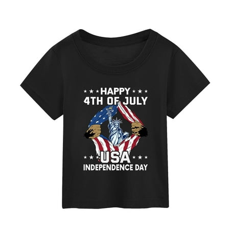 Summer Independence Day Printed Short Sleeved Top Worn for Independence Day Celebrations Warm Shirts Toddler Baby Girl Shirts Girls Underclothes Glitter Tops for Toddler Girls Christmas Shirts for
Summer Independence Day Printed Short Sleeved Top Worn for Independence Day Celebrations Warm Shirts Toddler Baby Girl Shirts Girls Underclothes Glitter Tops for Toddler Girls Christmas Shirts for