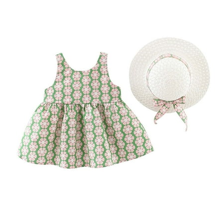 Summer Savings Clearance 2023! PEZHADA Toddler Girl Clothes Flower Girl Dresses Toddler Kids Baby Girls Summer Floral Print Dress+Hat Two-piece Suit Princess Dress Pink 1 Years
Summer Savings Clearance 2023! PEZHADA Toddler Girl Clothes Flower Girl Dresses Toddler Kids Baby Girls Summer Floral Print Dress+Hat Two-piece Suit Princess Dress Pink 1 Years
