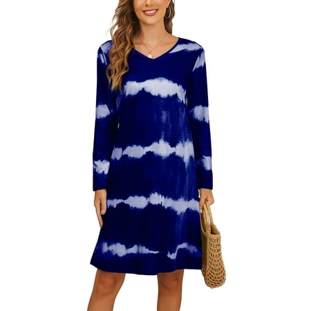Colisha Women Casual Sleep Dress Stripe Tie Dye Print Tunic Shirt Dress Pajamas Nightgown Nightshirt
Colisha Women Casual Sleep Dress Stripe Tie Dye Print Tunic Shirt Dress Pajamas Nightgown Nightshirt