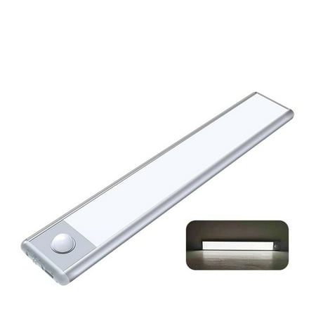 LED Motion Sensor Cabinet Light Under Counter Closet Lighting Wireless USB Rechargeable Kitchen Night Lights White Light (20CM)
LED Motion Sensor Cabinet Light Under Counter Closet Lighting Wireless USB Rechargeable Kitchen Night Lights White Light (20CM)