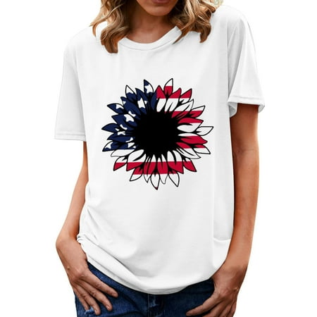 Plus Size Tops for Women Crop Tops Summer Tops for Women Independence Day Print Holiday Short Sleeve Crewneck Leisure Loose Fit Graphic Tees T Shirts for Women Valentines Day Shirts Women
Plus Size Tops for Women Crop Tops Summer Tops for Women Independence Day Print Holiday Short Sleeve Crewneck Leisure Loose Fit Graphic Tees T Shirts for Women Valentines Day Shirts Women