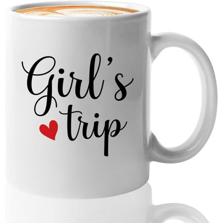 Novelty Traveler Coffee Mug - Girl s Trip - Girls Weekend Road Trip Girls Vacation Outdoor Activities 11 Oz
Novelty Traveler Coffee Mug - Girl s Trip - Girls Weekend Road Trip Girls Vacation Outdoor Activities 11 Oz