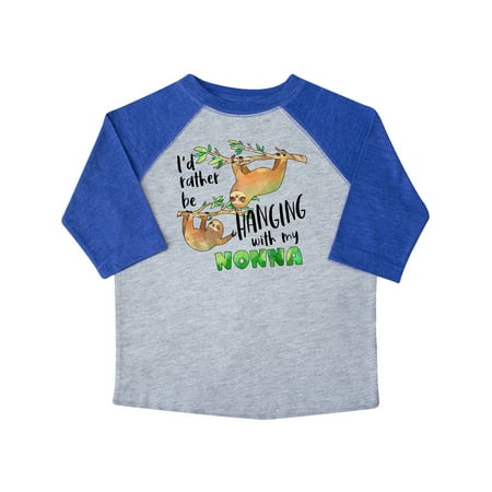 Inktastic Id Rather Be Hanging with my Nonna- Cute Sloths Gift Toddler Boy or Toddler Girl T-Shirt
Inktastic Id Rather Be Hanging with my Nonna- Cute Sloths Gift Toddler Boy or Toddler Girl T-Shirt