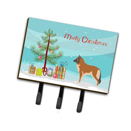 Carolines Treasures BB8465TH68 Belgian Tervuren Christmas Leash Or Key Holder
