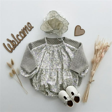 Cathalem Shirts Baby Girls Boys Floral Cotton Autumn Long Sleeve Romper Bodysuit Hat Clothes Boys Clothes Childrenscostume Purple 0-6 Months
Cathalem Shirts Baby Girls Boys Floral Cotton Autumn Long Sleeve Romper Bodysuit Hat Clothes Boys Clothes Childrenscostume Purple 0-6 Months