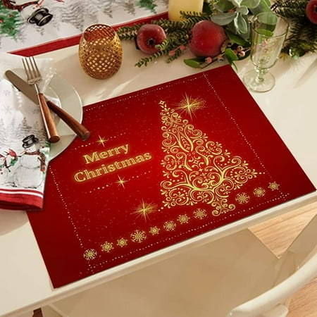 Xubond Christmas Waterproof Red Christmas Placemats For Dining Table 32 X 21 Cm Seasonal Winter Xmas Snowflakes Holiday Washable Mats Kitchen Supplies Room Decor Placemats
Xubond Christmas Waterproof Red Christmas Placemats For Dining Table 32 X 21 Cm Seasonal Winter Xmas Snowflakes Holiday Washable Mats Kitchen Supplies Room Decor Placemats