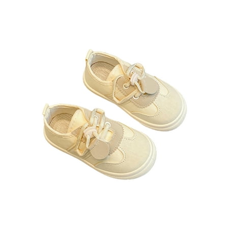 Ritualay Boys Girls Flats Soft Sole Canvas Shoes Drawstring Walking Shoe Anti-skid Slip Resistant Sneakers Running Athletic Casual Sneaker White 6.5C
Ritualay Boys Girls Flats Soft Sole Canvas Shoes Drawstring Walking Shoe Anti-skid Slip Resistant Sneakers Running Athletic Casual Sneaker White 6.5C