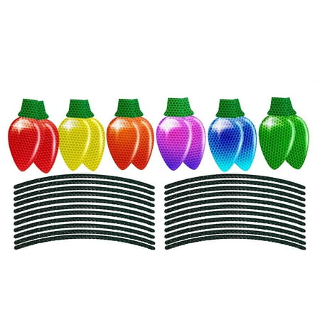 ESULOMP Clearance Decoration Christmas Car Refrigerator Decoration - 12 Reflective Bulb Light Shaped Magnets 22 Magnetic Wire Ornament Set
ESULOMP Clearance Decoration Christmas Car Refrigerator Decoration - 12 Reflective Bulb Light Shaped Magnets 22 Magnetic Wire Ornament Set
