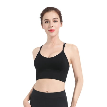 No Steel Ring Beautiful Back Sports Bra Vest Type Shockproof Yoga Fitness Sports Underwear Female Blcak XL
No Steel Ring Beautiful Back Sports Bra Vest Type Shockproof Yoga Fitness Sports Underwear Female Blcak XL