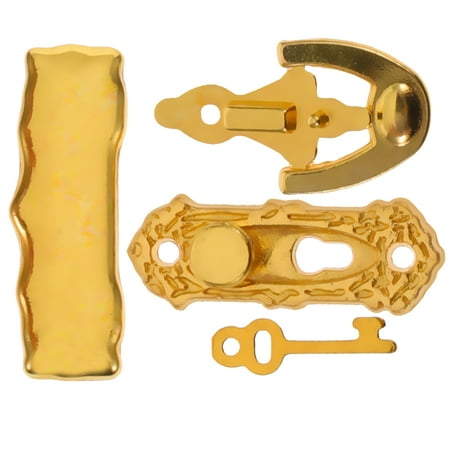 1 Set Miniature Door Lock and Key Doorplate Door Knocker Set Tiny House Decoration
1 Set Miniature Door Lock and Key Doorplate Door Knocker Set Tiny House Decoration
