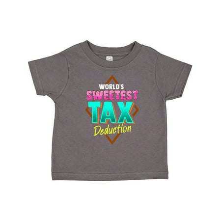 Inktastic Tax Deduction Funny Baby Clothes Gift Toddler Toddler Girl T-Shirt